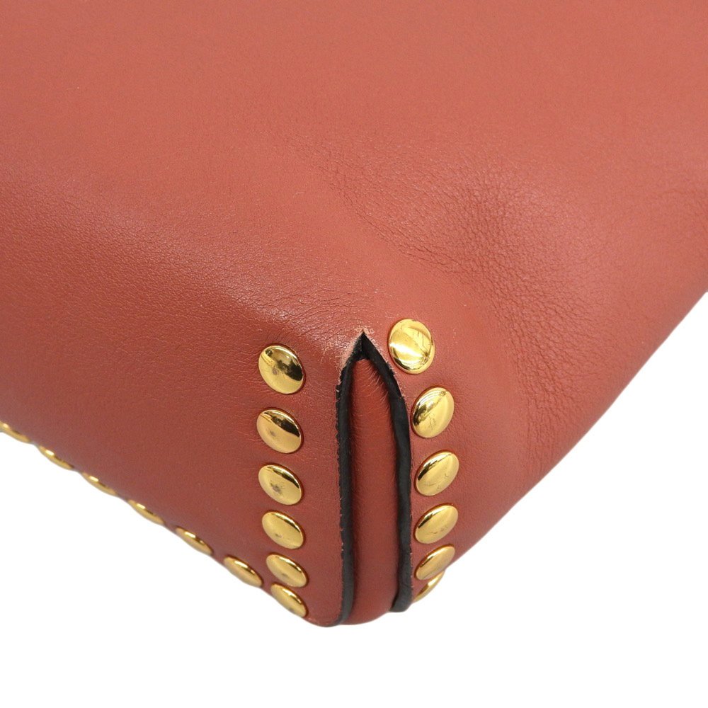 MARNI Brown Leather Shoulder Bag - Picture 7 of 8